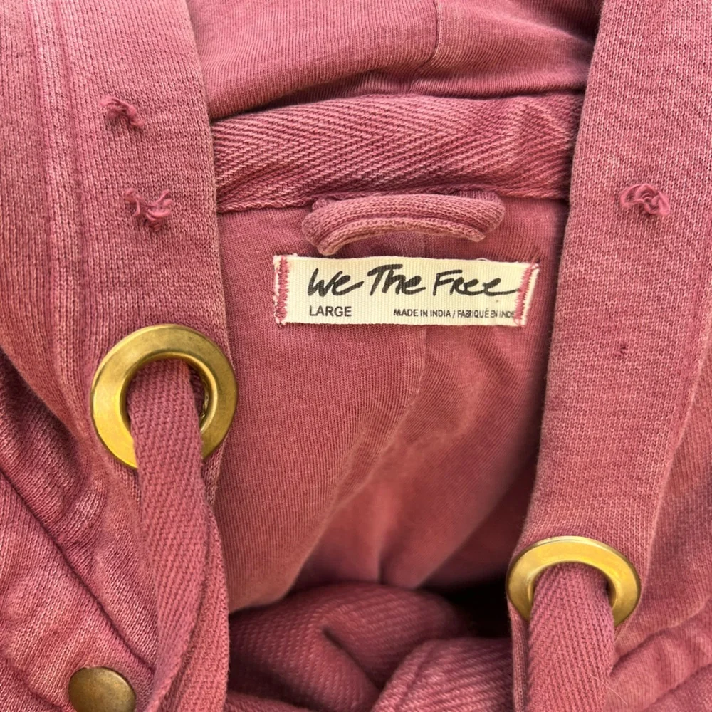 We the Free You asked for it Moto Jacket Pink Size Large